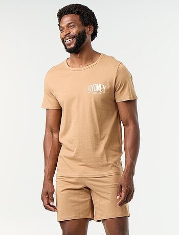 Ensemble de pyjama court t-shirt + short - 2 pièces