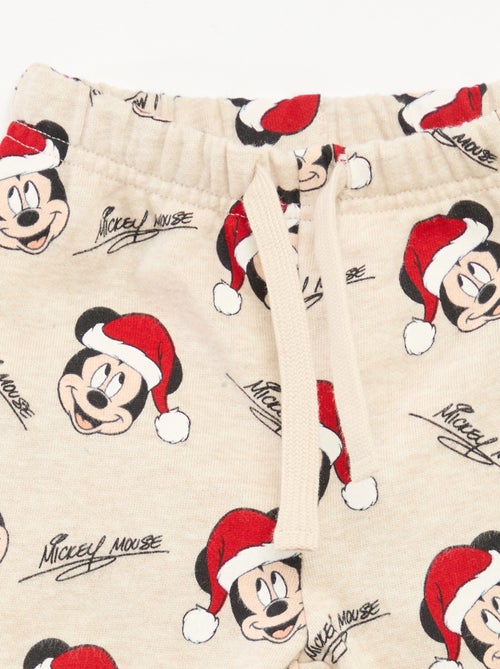 Ensemble de pyjama de Noël 'Disney' 'Mickey' en coton - Kiabi