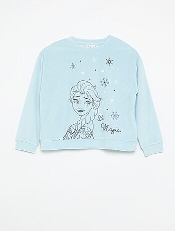 Ensemble de pyjama 'Disney' 'La Reine des Neiges' en velours