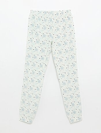 Ensemble de pyjama 'Disney' 'La Reine des Neiges' en velours