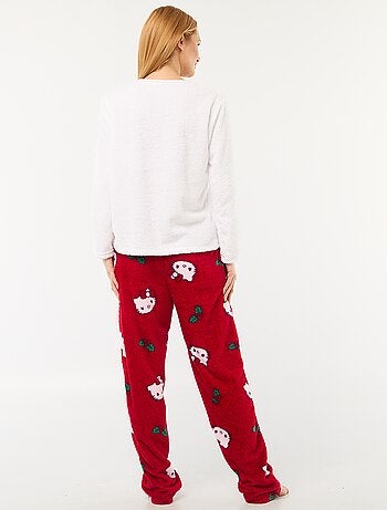 Ensemble de pyjama doux 'Hello kitty'
