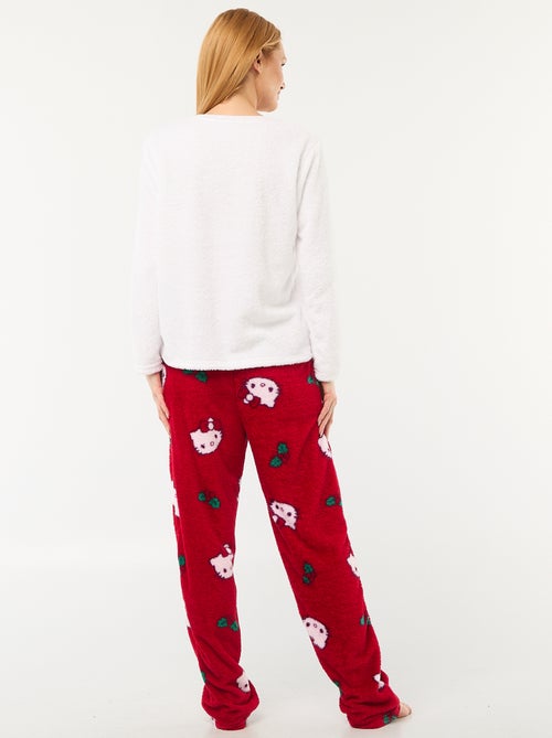 Ensemble de pyjama doux 'Hello kitty' - Kiabi