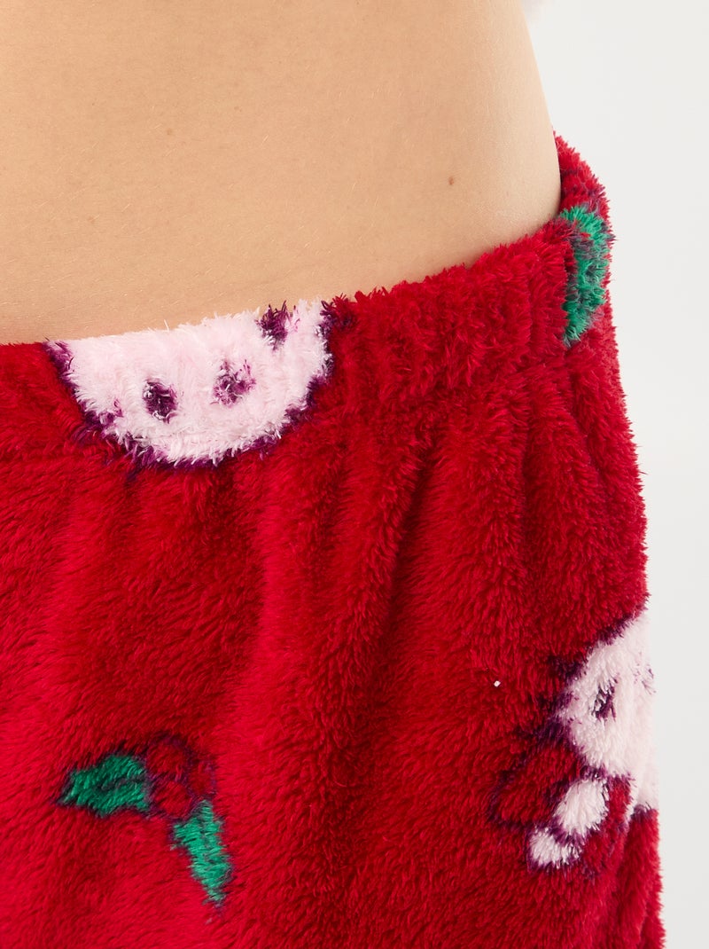 Ensemble de pyjama doux 'Hello kitty' Blanc - Kiabi