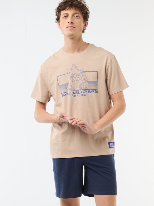 Ensemble de pyjama 'Dragon Ball' t-shirt + short - 2 pièces - Kiabi