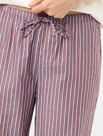 Ensemble de pyjama en coton - T-shirt + pantalon