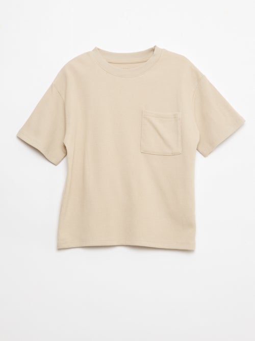 Ensemble de pyjama en coton uni - Kiabi