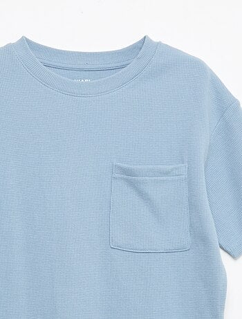 Ensemble de pyjama en coton uni