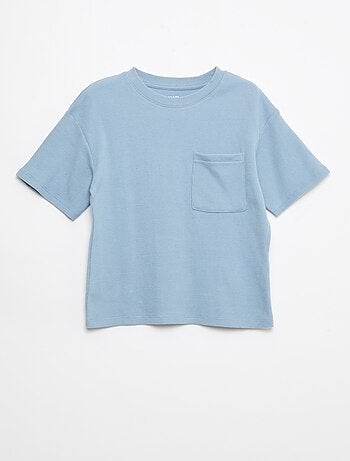 Ensemble de pyjama en coton uni