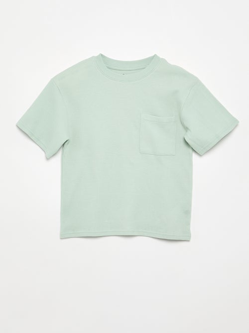 Ensemble de pyjama en coton uni - Kiabi