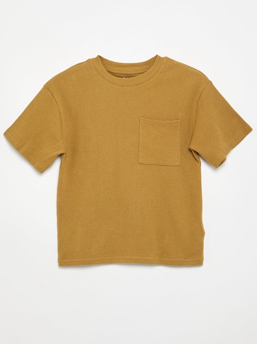 Ensemble de pyjama en coton uni - Kiabi