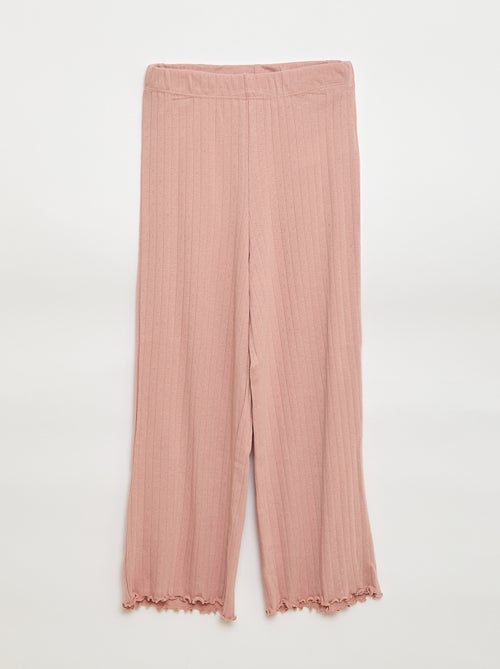 Ensemble de pyjama en maille pointelle - 2 pièces - Kiabi