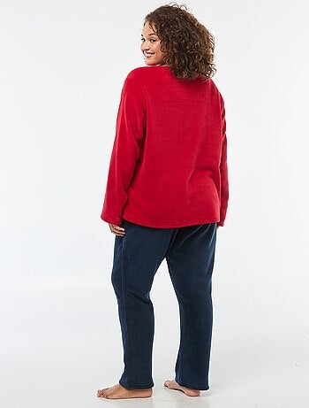 Ensemble de pyjama en polaire - 2 pièces