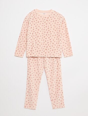 Ensemble de pyjama en polaire sweat + pantalon - 2 pièces