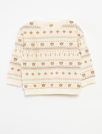 Ensemble de pyjama en velours + gilet interlock en coton