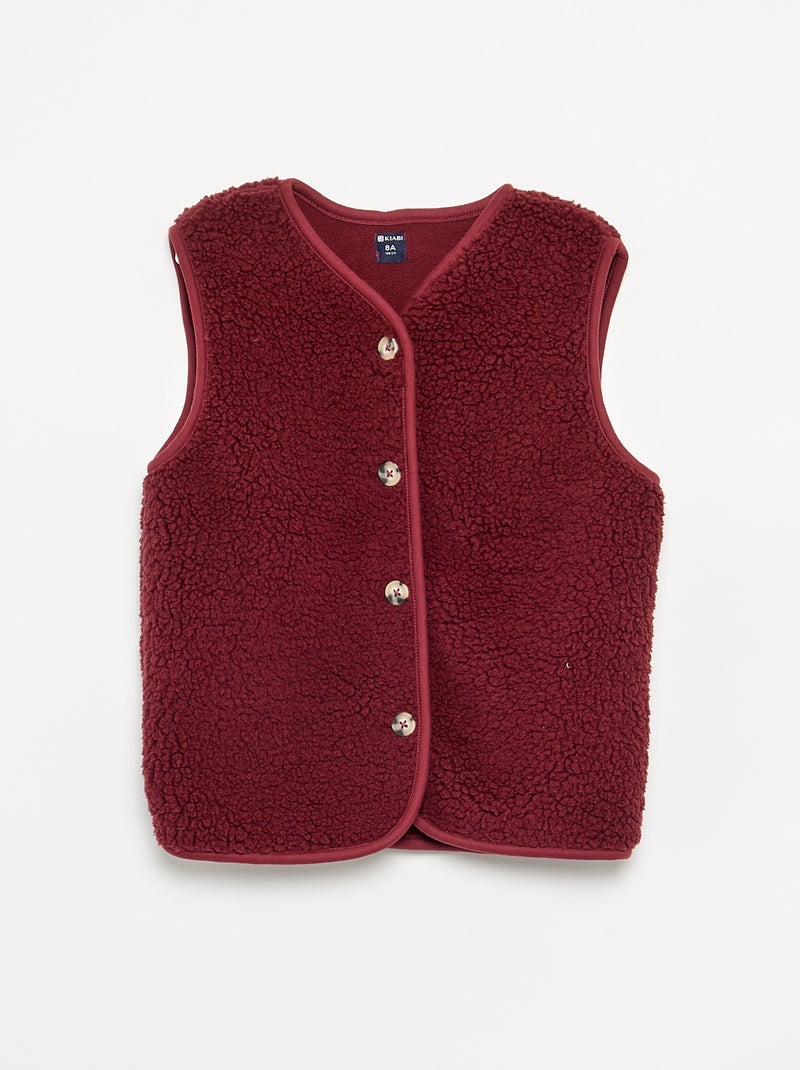 Ensemble de pyjama fille de Noël 3 pièces - T-shirt + pantalon + veste Ecru - Kiabi