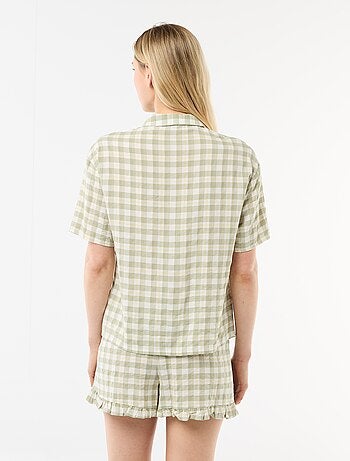 Ensemble de pyjama haut + short all-over