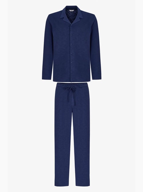 Ensemble de pyjama homme season avec chemise à manches longues et pantalon penti - Kiabi
