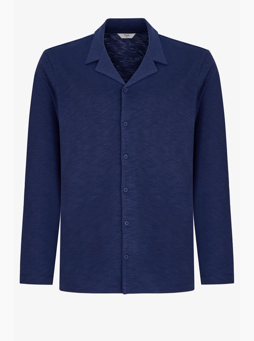 Ensemble de pyjama homme season avec chemise à manches longues et pantalon penti - Kiabi