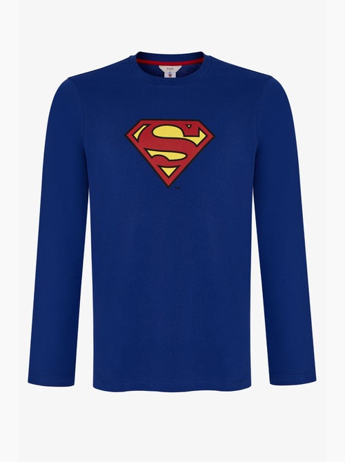 Ensemble de pyjama homme superman à carreaux, manches longues penti - Kiabi Ensemble de pyjama homme superman à carreaux, manches longues penti - Kiabi