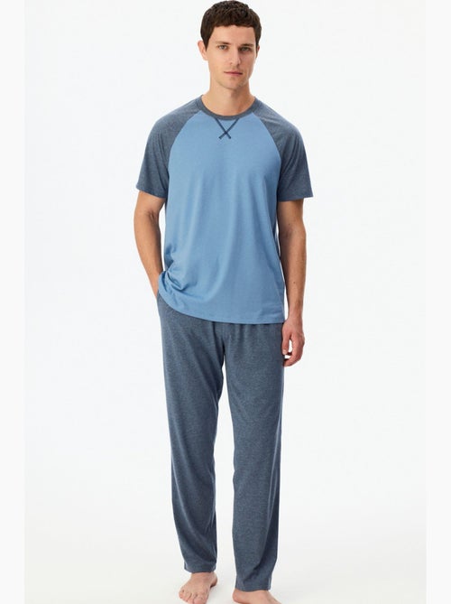 Ensemble de pyjama homme tailored à manches courtes penti - Kiabi Ensemble de pyjama homme tailored à manches courtes penti - Kiabi