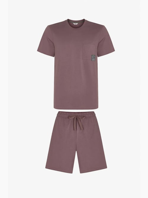 Ensemble de pyjama homme woodland earth à manches courtes et short penti - Kiabi Ensemble de pyjama homme woodland earth à manches courtes et short penti - Kiabi