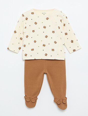 Ensemble de pyjama interlock - 2 pièces