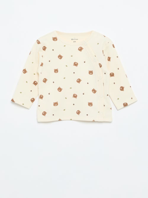 Ensemble de pyjama interlock - 2 pièces - Kiabi