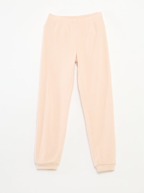 Ensemble de pyjama jersey uni - Kiabi