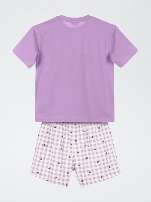 Ensemble de pyjama 'Kuromi' en coton - Kiabi