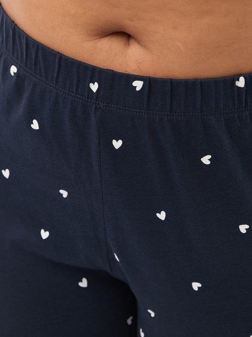 Ensemble de pyjama long imprimé - 2 pièces - Kiabi