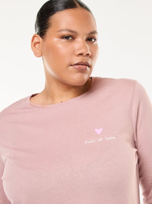 Ensemble de pyjama long imprimé - 2 pièces - Kiabi