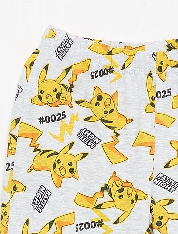 Ensemble de pyjama long 'Pikachu' 'Pokémon' - 2 pièces