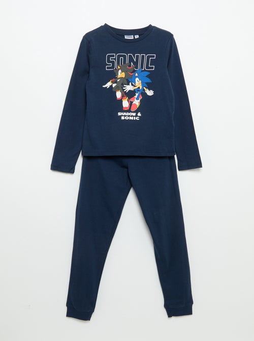 Ensemble de pyjama long 'Sonic' - 2 pièces - Kiabi