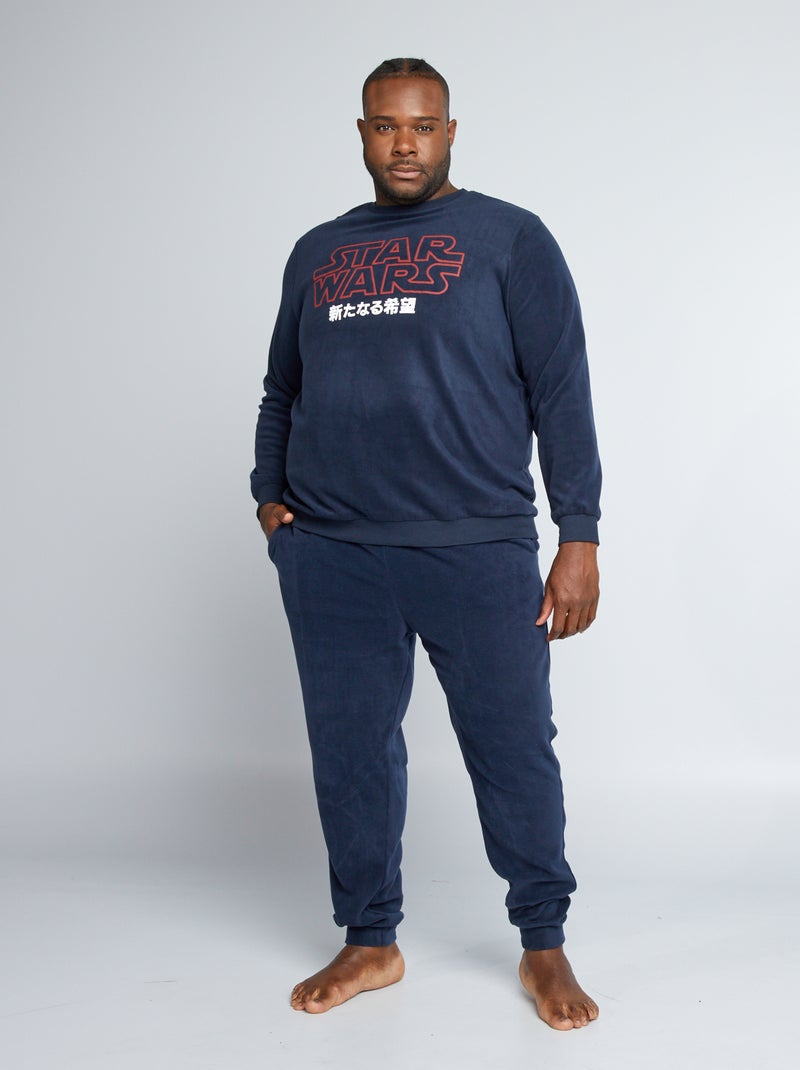 Ensemble de pyjama long 'Star Wars' Marine - Kiabi