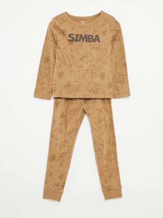 Ensemble de pyjama long t-shirt + pantalon 'Disney' - 2 pièces