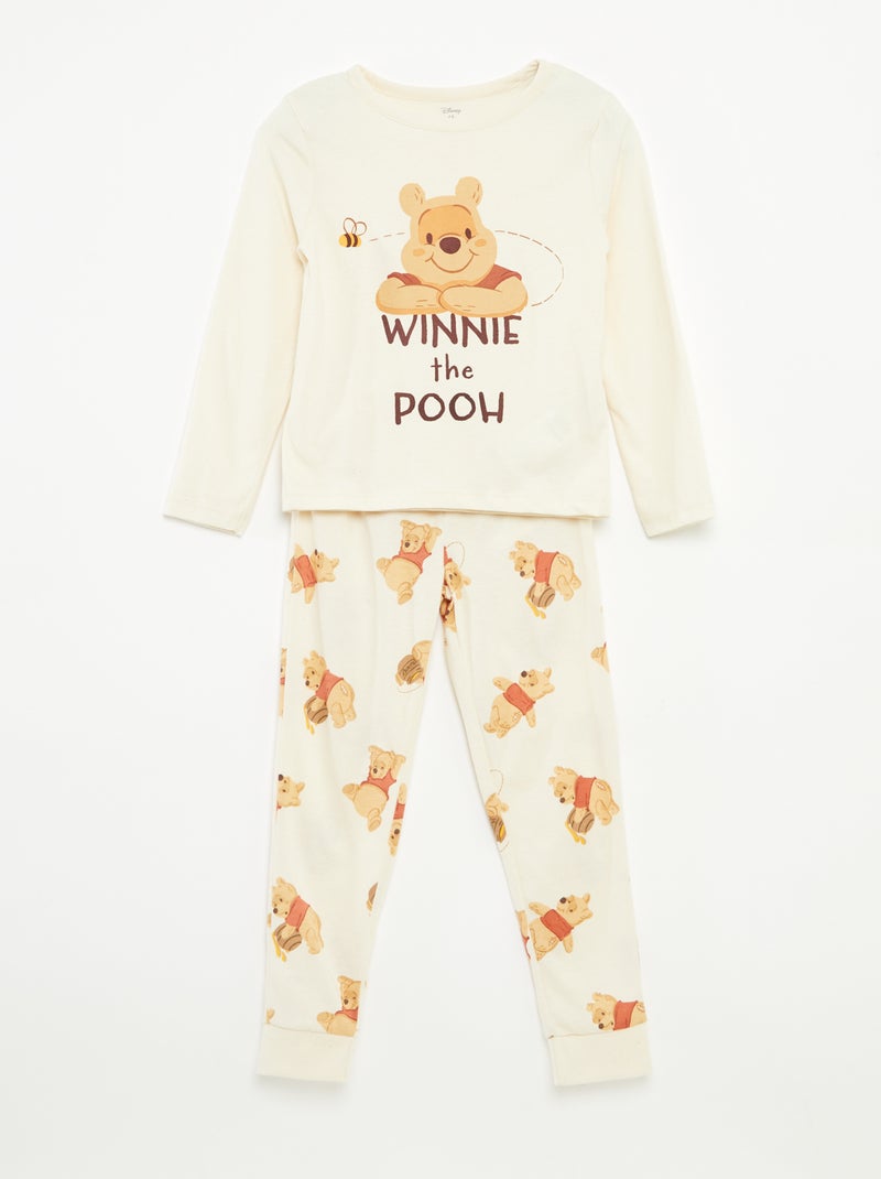 Ensemble de pyjama long t-shirt + pantalon 'Disney' - 2 pièces Beige - Kiabi