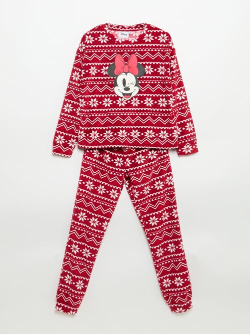 Ensemble de pyjama 'Noël' 'Disney' en velours - Kiabi