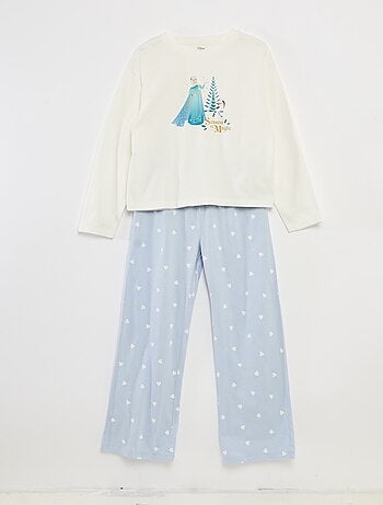 Ensemble de pyjama Noël 'Disney' 'Frozen' en jersey coton