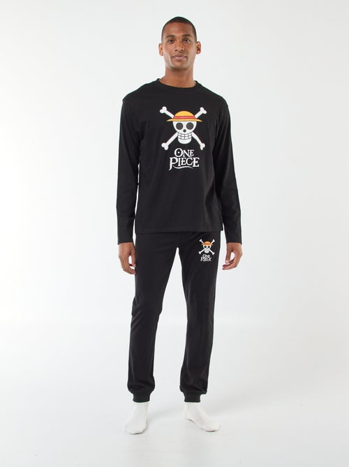 Ensemble de pyjama 'One piece' en coton - Kiabi