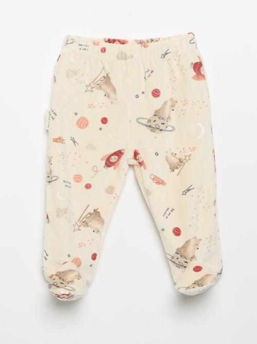 Ensemble de pyjama 'Petit Béguin' 2 pièces - Kiabi