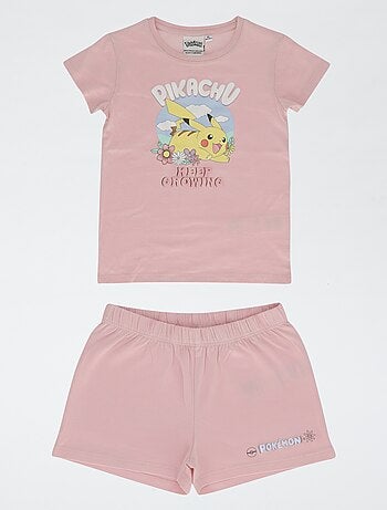 Ensemble de pyjama 'Pokémon' en jersey de coton