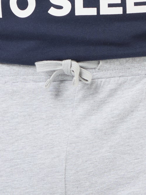 Ensemble de pyjama 'Schtroumpf' en coton - Kiabi