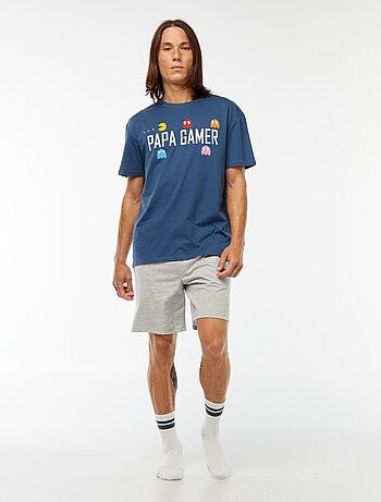 Ensemble de pyjama short + t-shirt 'PAC-MAN'