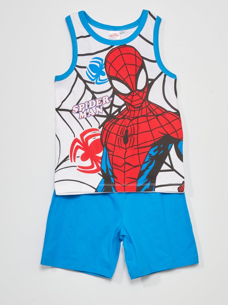 Ensemble De Pyjama Spider Man Bleu Kiabi 15 00€