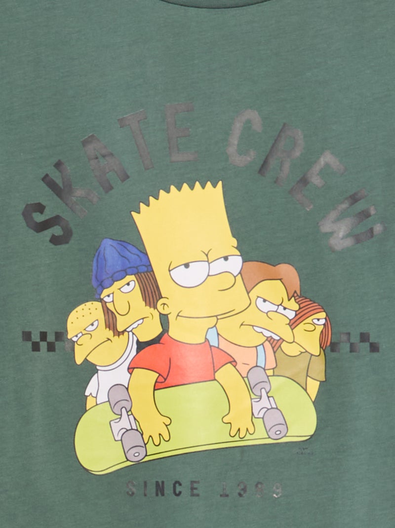 Ensemble de pyjama 'The Simpsons' t-shirt + pantalon - 2 pièces Vert - Kiabi