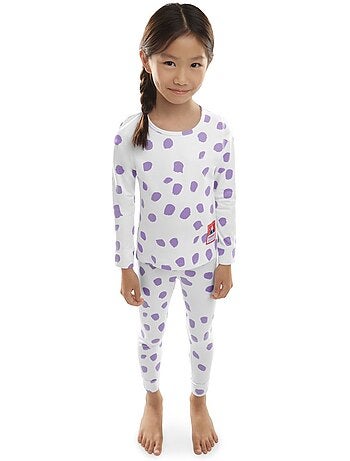 Ensemble de sous-vêtements thermiques fille sports d'hiver enfants siren-g