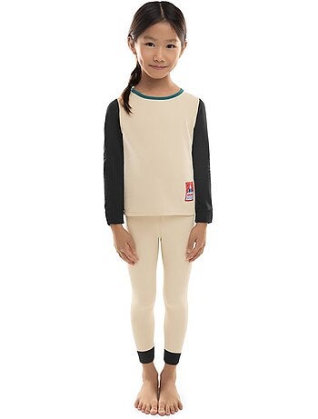 Ensemble de sous-vêtements thermiques fille sports d'hiver enfants splat-g