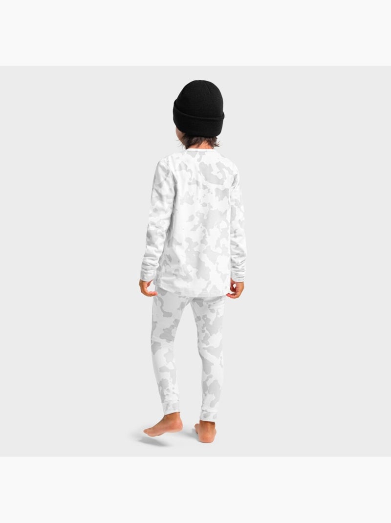Ensemble de sous-vêtements thermiques garçon sports d'hiver enfants magic ice Blanc - Kiabi