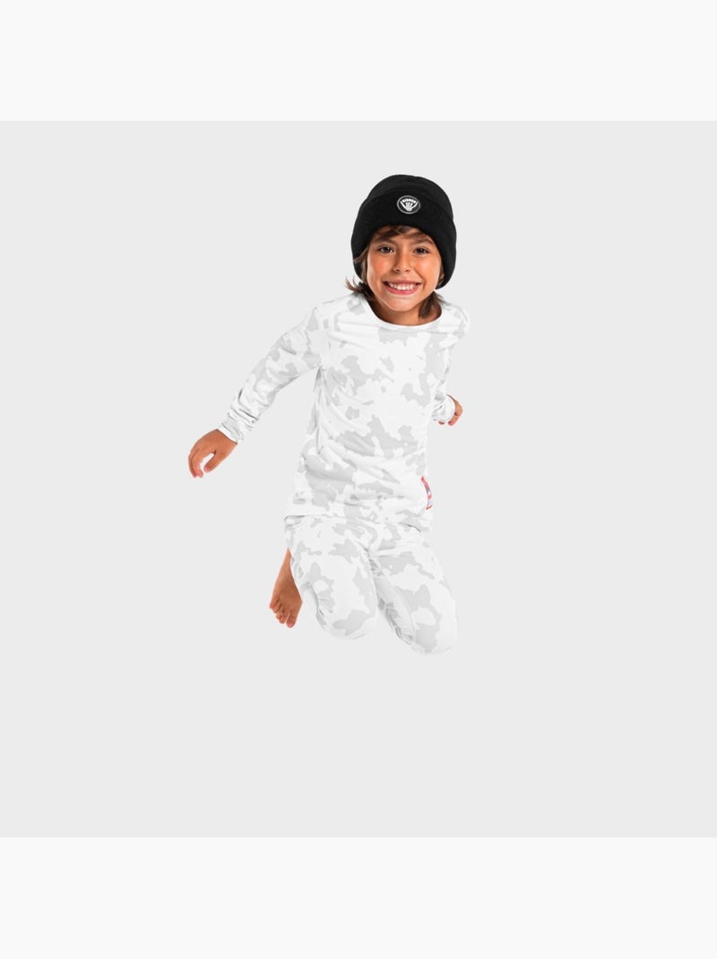 Ensemble de sous-vêtements thermiques garçon sports d'hiver enfants magic ice Blanc - Kiabi