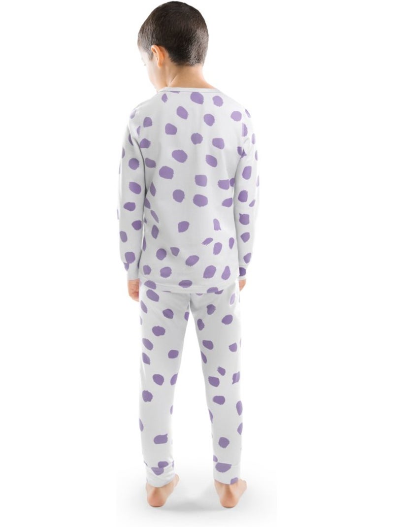 Ensemble de sous-vêtements thermiques garçon sports d'hiver enfants siren Blanc - Kiabi